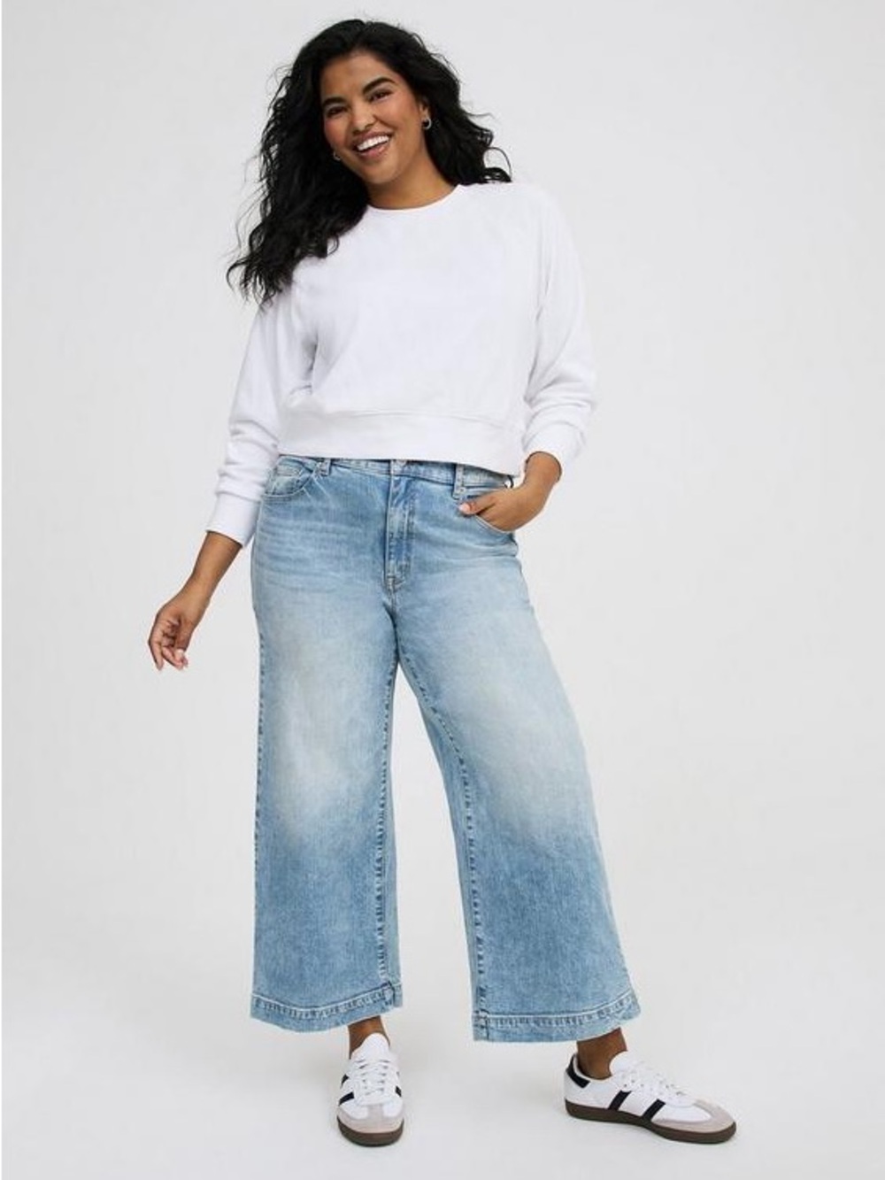 High-Rise Wide-Leg Ankle Jean - Picture 6 of 12